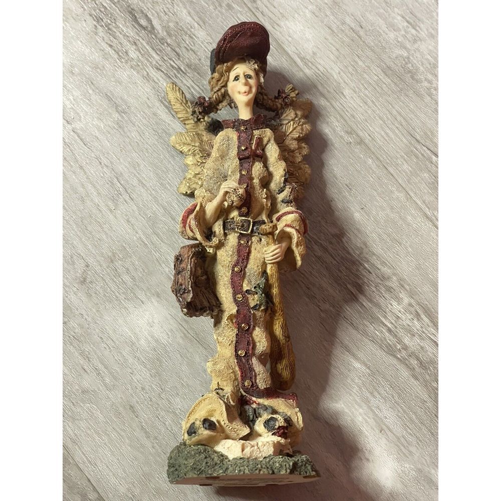 Boyds Bears "Baseball Angel" Folkstone Collection #2826 Minerva